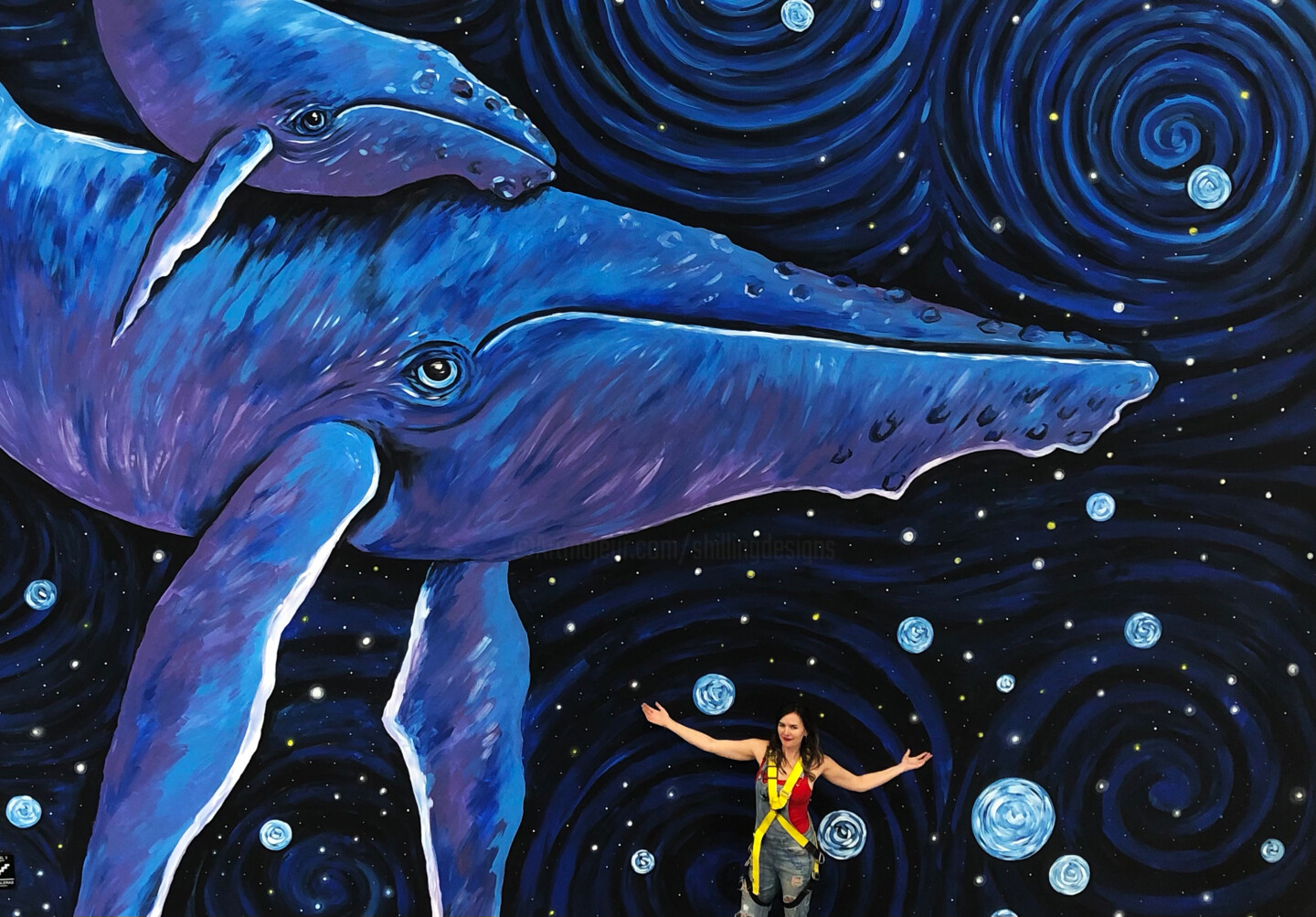 Jessica Shilling - Baby and Momma Whale